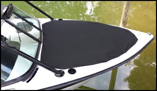 Boat Bow Cover by Got It Covered Canvas