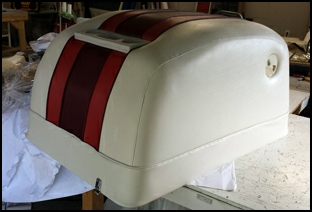 Engine Cover Upholstered by Got It Covered Canvas